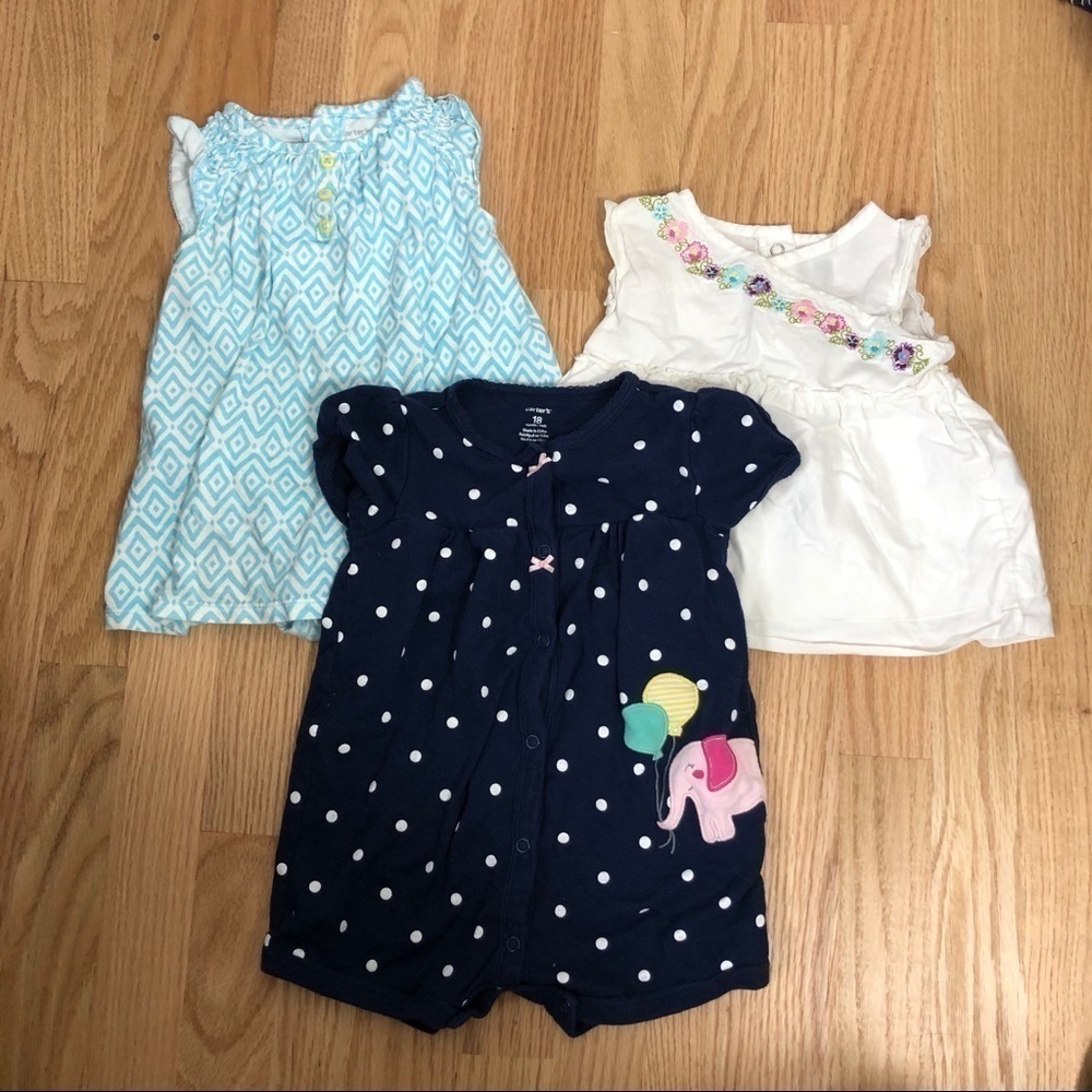 18 month Carter’s Girls Clothing Bundle